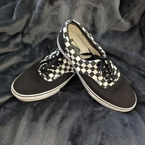 SOLD Men's 11.5 Vans Era ComfyCush 'Tear Check' With KEEP GOING embroidered